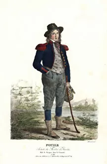 Conscript Gallery: Charles Gabriel Potier as Jacques in The Conscript, 1824