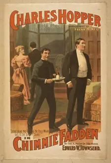 Townsend Prints: Charles Hopper in Chimmie Fadden by the author of the book