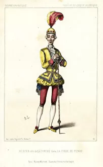Charles Hoster as Lecorche in La Corde de Pendu, 1844