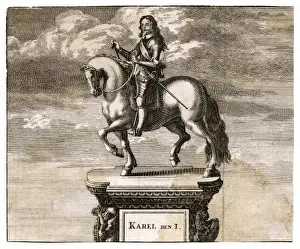 Charles I Horse Statue