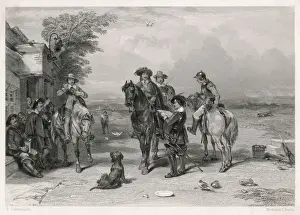 Charles I journeys to Scotland