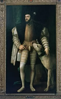 Abdication Gallery: Charles I of Spain and V of Germany (1500-1558). Portrait o