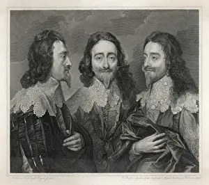 Charles I Van Dyck Three