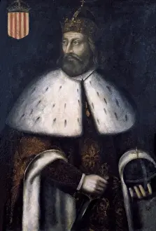 Ariosto Prints: CHARLES II the Bald (823-877). Holy Roman Emperor