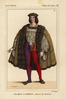 Seigneur Prints: Charles II d Amboise, Lord of Chaumont 1473-1511