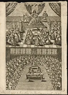 Commons Prints: Charles II and Parliamen