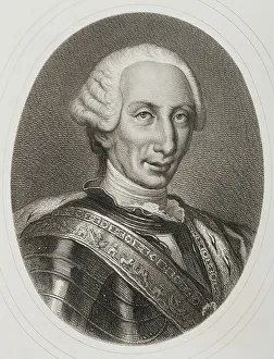 Armored Prints: Charles III (1716-1788). King of Spain. Bourbon dynasty