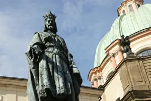 Charles IV. Holy Roman Emperor. Prague. Czech Republic