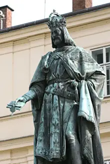 Prague Prints: Charles IV, Holy Roman Emperor, born Wenceslaus (1316-1378)