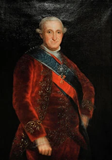 Sash Collection: Charles IV of Spain (1748-1819), circa 1790