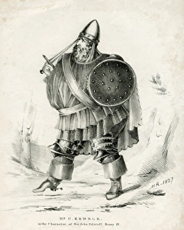 Images Dated 30th January 2017: Charles Kemble as Falstaff in Henry IV