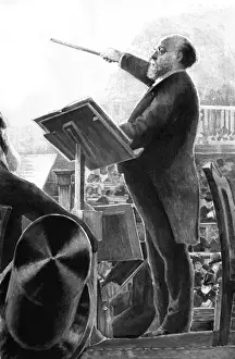 1834 Prints: Charles Lamoureux, French conductor and violinist