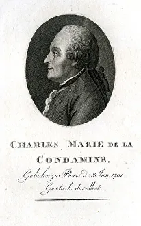 Geographer Prints: Charles Marie De La Condamine - Mathematician, Geographer