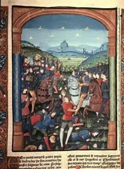 Injury Prints: CHARLES MARTEL (688-741). Frank prince and king