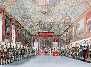 Protocol Gallery: Charles VI of Habsburg (1685-1740). Proclamation of the Arc