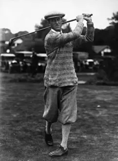 Fours Prints: Charles Whitcombe, English golfer