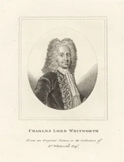 George Jones Prints: Charles Whitworth, 1st Baron Whitworth, 1675-1725