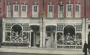 Shop Front Prints: Charles Wood and Son - Florists