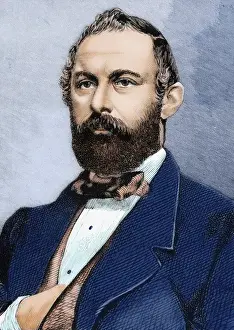 Bernadotte Prints: Charles XV (1826-1872). King of Sweden and Norway (1859-1872