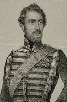 Heir Prints: Charles XV of Sweden (1826-1872). King of Sweden