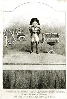 Stratton Prints: Charless Stratton, General Tom Thumb as Napoleon
