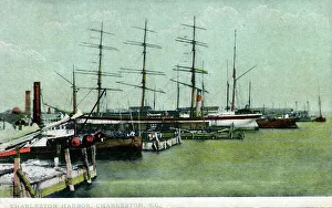 Carolina Prints: Charleston Harbour, Charleston, South Carolina, USA