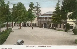 Hedge Prints: Charleville Hotel, Mussoorie, Uttarakhand, India