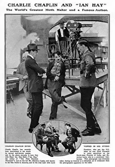 Interview Prints: Charlie Chaplin and Ian Hay