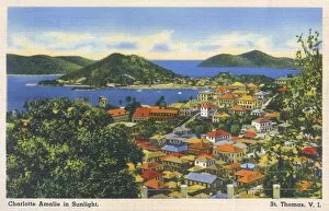 Islands Collection: Charlotte Amalie, St Thomas, Virgin Islands, West Indies