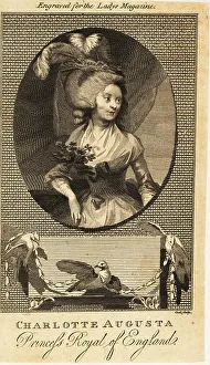 Fichu Prints: Charlotte Augusta, Princess Royal of England