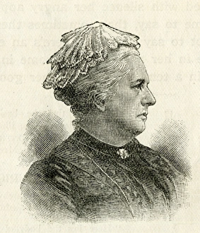 Images Dated 30th January 2017: Charlotte Mary Yonge, English novelist