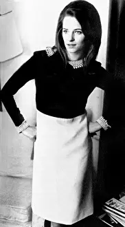 Crepe Prints: Charlotte Rampling - british actress