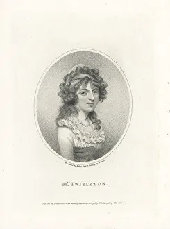 Bellamy Prints: Charlotte Wattell, Mrs Twisleton, English actress