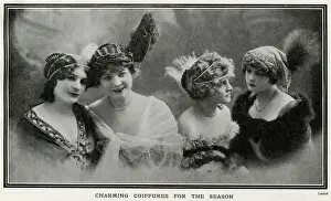 Feather Prints: Charming coiffures for the spring season 1912