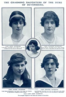 Images Dated 8th October 2019: Charming Daughters of the Duke of Devonshire