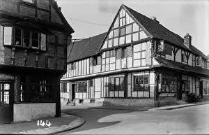 Beams Prints: Charming Tudor-Style Architecture
