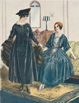 Two Elegant Ladies