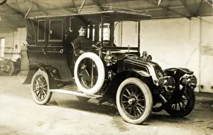 Bradford Prints: Charron Vintage Car, Oakroyd Hall, Yorkshire