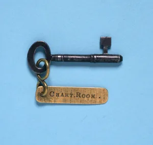 Life Boat Prints: Chart Room key of Titanic lamp trimmer