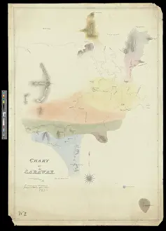 Mile Prints: Chart of Sarawak, Borneo (1846)