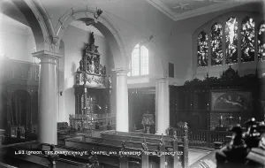 Woodwork Prints: The Charterhouse Chapel and Founders Tomb