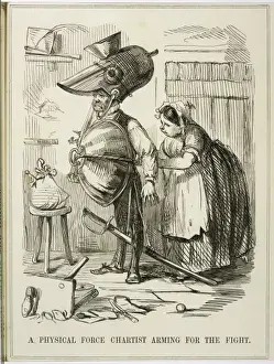 Chartist Arming Cartoon