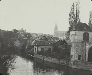 Chartres Prints: Chartres - Old Baths