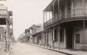 Chartres Prints: Chartres Street, New Orleans, Louisiana, USA