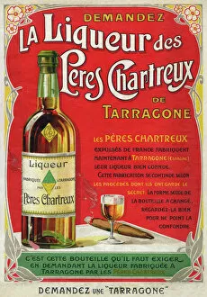Liqueur Collection: Chartreux liqueur advertisement