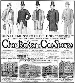 Chas Prints: Chas Baker and Co. Stores