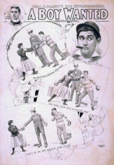 Chas. E. Blaneys big extravaganza, A boy wanted