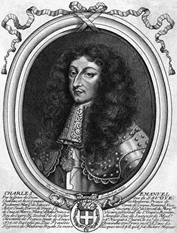 1634 Prints: Chas. Eman. II of Savoy