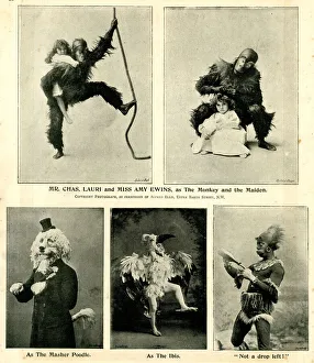 Chas Prints: Chas Lauri and Amy Ewins, The Monkey and the Maiden
