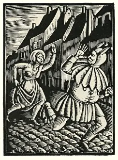 Chasing a thief